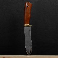 Knife exclusive Sputnik "Slasher Hunter" (length: 27cm, blade: 15.5cm), in a leather sheath