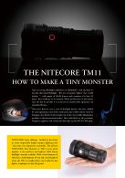 Фонарь Nitecore TM11 (3xCree XM-L2, 2500 люмен, 4 режима, 1-4x18650), нейтрально белый