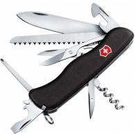Нож складной, мультитул Victorinox Outrider (111мм, 14 функций), черный 0.9023.3