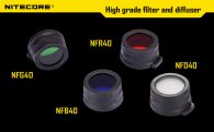 Диффузор фильтр для фонарей Nitecore NFD40 (40mm), белый