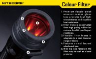 Диффузор фильтр для фонарей Nitecore NFD40 (40mm), белый