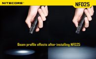 Диффузор фильтр для фонарей Nitecore NFB25 (25mm), синий