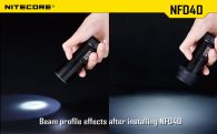 Диффузор фильтр для фонарей Nitecore NFB40 (40mm), синий