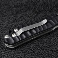 Нож складной Ganzo G717-B (длина: 20.1cm, лезвие: 8.5cm), черный