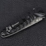 Knife Ganzo G620-B2 with etching, black