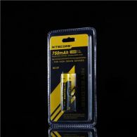 Аккумулятор литиевый Li-Ion 14500 Nitecore NL147 3.7V (750mAh), защищенный