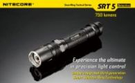 Фонарь Nitecore SRT5 Detective (Cree XM-L2 T6, 750 люмен, 8 режимов, 1x18650), черный