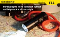 Фонарь Nitecore EA4 PIONEER (Cree XM-L U2, 860 люмен, 7 режимов, 4xAA), теплый белый