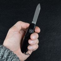 Нож складной, мультитул Victorinox Spartan (91мм, 12 функций), черный 1.3603.3