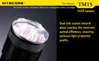 Фонарь Nitecore TM15 (3xCree XM-L2, 2650 люмен, 5 режима, 1-4x18650)