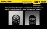 Фонарь Nitecore SRT6 Night Officer (Cree XM-L2 T6, 930 люмен, 5 режимов, 1x18650), черный