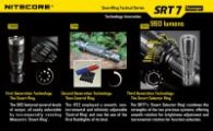 Фонарь Nitecore SRT7 Revenger (Cree XM-L2 T6, 960 люмен, 9 режимов, 1x18650), военный серый
