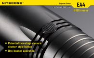 Фонарь Nitecore EA4 PIONEER (Cree XM-L U2, 860 люмен, 7 режимов, 4xAA), теплый белый