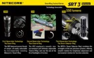 Фонарь Nitecore SRT3 Defender (Cree XM-L2 T6, 550 люмен, 8 режимов, 1xAA/14500/CR123A), серый