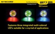 Фонарь Nitecore SRT7 Revenger (Cree XM-L2 T6, 960 люмен, 9 режимов, 1x18650), военный серый