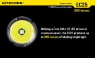 Фонарь Nitecore EC25w COBRA (CREE XM-L2 T6, 860 люмен, 8 режимов, 1x18650), нейтральный белый