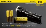 Фонарь Nitecore P16 TAC (Cree XM-L2 T6, 1000 люмен, 7 режимов, 1x18650)