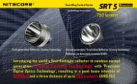 Фонарь Nitecore SRT5 Detective (Cree XM-L2 T6, 750 люмен, 8 режимов, 1x18650), серый