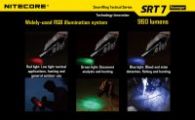 Фонарь Nitecore SRT7 Revenger (Cree XM-L2 T6, 960 люмен, 9 режимов, 1x18650), черный