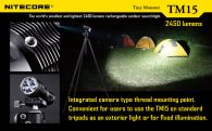 Фонарь Nitecore TM15 (3xCree XM-L2, 2650 люмен, 5 режима, 1-4x18650)
