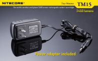 Фонарь Nitecore TM15 (3xCree XM-L2, 2650 люмен, 5 режима, 1-4x18650)