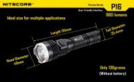 Фонарь Nitecore P16 TAC (Cree XM-L2 T6, 1000 люмен, 7 режимов, 1x18650)