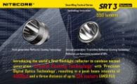 Фонарь Nitecore SRT3 Defender (Cree XM-L2 T6, 550 люмен, 8 режимов, 1xAA/14500/CR123A), черный