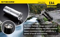 Фонарь Nitecore EA4 PIONEER (Cree XM-L U2, 860 люмен, 7 режимов, 4xAA), теплый белый