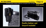 Фонарь Nitecore TM15 (3xCree XM-L2, 2650 люмен, 5 режима, 1-4x18650)
