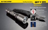 Фонарь Nitecore SRT7 Revenger (Cree XM-L2 T6, 960 люмен, 9 режимов, 1x18650), военный серый