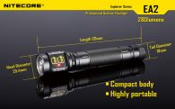 Фонарь Nitecore EA2 (Cree XP-G2 R5, 320 люмен, 7 режимов, 2xAA)