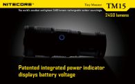 Фонарь Nitecore TM15 (3xCree XM-L2, 2650 люмен, 5 режима, 1-4x18650)