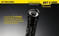 Фонарь Nitecore SRT5 Detective (Cree XM-L2 T6, 750 люмен, 8 режимов, 1x18650), серый