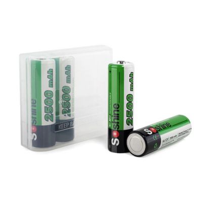 Коробочка для аккумуляторов, защитная Soshine SBC-004 (4xAA)