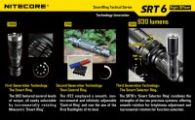 Фонарь Nitecore SRT6 Night Officer (Cree XM-L2 T6, 930 люмен, 5 режимов, 1x18650), черный