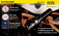 Фонарь Nitecore EC25 COBRA (CREE XM-L2 T6, 960 люмен, 8 режимов, 1x18650)