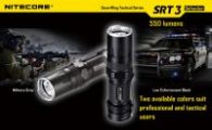 Фонарь Nitecore SRT3 Defender (Cree XM-L2 T6, 550 люмен, 8 режимов, 1xAA/14500/CR123A), серый