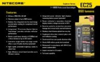 Фонарь Nitecore EC25w COBRA (CREE XM-L2 T6, 860 люмен, 8 режимов, 1x18650), нейтральный белый