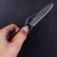 Нож складной, мультитул Victorinox Hunter Xt One Hand (111мм, 6 функций), оранжево-черный 0.8341.MC9