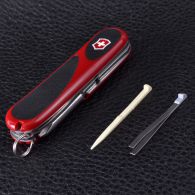 Нож складной, мультитул Victorinox Evogrip 11 (85мм, 13 функции) красно-черный 2.4803.C