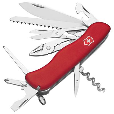 Нож складной, мультитул Victorinox Hercules (111мм, 18 функций), красный 0.9043 ― fonarik.in.ua