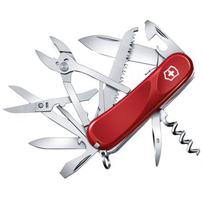 Нож складной, мультитул Victorinox Evolution S52 (85мм, 20 функций), красный 2.3953.SE ― fonarik.in.ua