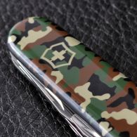 Нож складной, мультитул Victorinox Spartan (91мм, 12 функций), камуфляж 1.3603.94