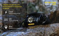 Headlamp Nitecore HA20 (Cree XP-G2, 300 lumens , 10 modes , 2хAA)