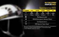 Headlamp Nitecore HA20 (Cree XP-G2, 300 lumens , 10 modes , 2хAA)