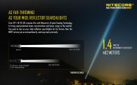 Фонарь Nitecore MH27 (Сree XP-L HI V3, 1000 люмен, 13 режимов, 1х18650, USB)