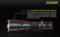 Фонарь Nitecore MH27 (Сree XP-L HI V3, 1000 люмен, 13 режимов, 1х18650, USB)
