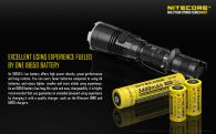 Фонарь Nitecore MH27 (Сree XP-L HI V3, 1000 люмен, 13 режимов, 1х18650, USB)