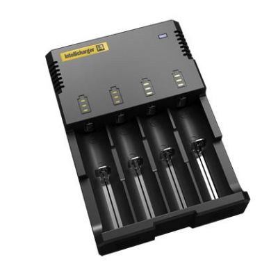 Зарядное устройство Nitecore Intellicharger i4 v.2 для Li-Ion, Ni-MH аккумуляторов (4 канала)