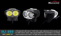 Велофара Magicshine MJ-880 (2xCree XM-L2, 2000 люмен, 5 режимов, 6x18650)
